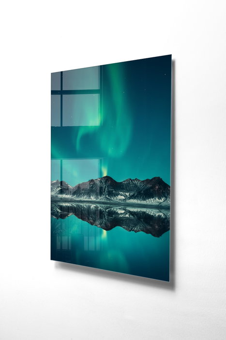 Wallity Cuadro decorativo de vidrio templado Multicolor 50 x 70 cm